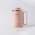 New Small 400ml Electric Kettle Portable 300W Multifunctional Travel Home Stainless Steel Electric Stew Cup Health Pot
