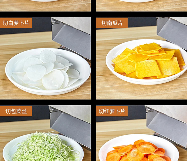 Fruit and vegetable cutter electric manual slicer potato slicer household lemon fruit slicer kitchen artifact