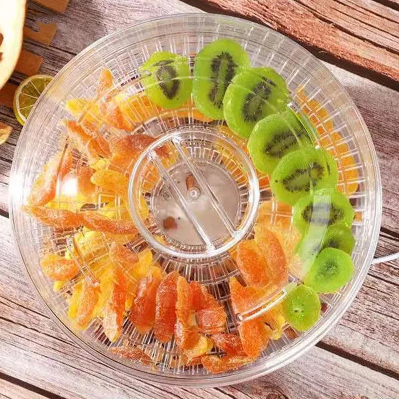 Small Transparent Food Grade Dehydrator Heating Fruit and Vegetable Fruit Pet Meat Dryer Household Dried Fruit Machine