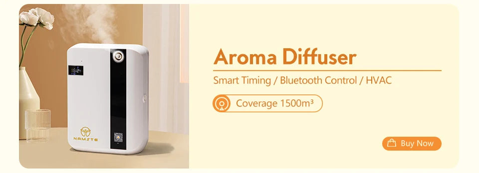NAMSTE 300m³ Room Battery Aromatic Oil Diffuser Perfume Electric Aromatic Oasis Electric Smell Home Fragrance Diffuser 200ML