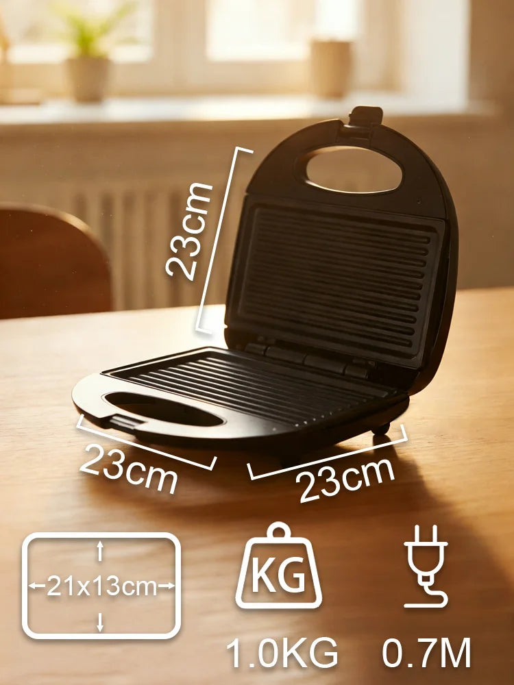Sandwich Maker Sonifer SF-6068 800W Electric Grill Non Stick Plate Toastie Maker Thermostat Control Home Kitchen