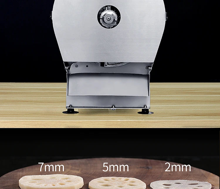 Fruit and vegetable cutter electric manual slicer potato slicer household lemon fruit slicer kitchen artifact