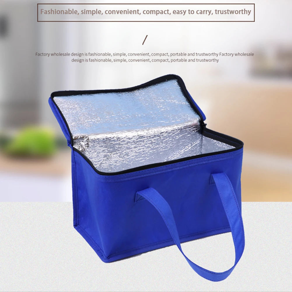Beer Cooler Portable Bag Folding Food Thermal Storage Bag Insulation Picnic Ice Pack Drink Carrier Insulated Bag for Outdoor