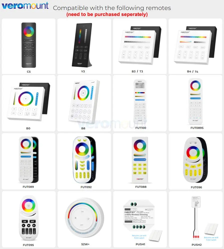 MiBoxer 9W E27 RGB+CCT Smart WiFi LED Light Bulb FUT012 AC110V 220V 2.4G 4-Zone Remote Smartphone APP Alexa Google Voice Control