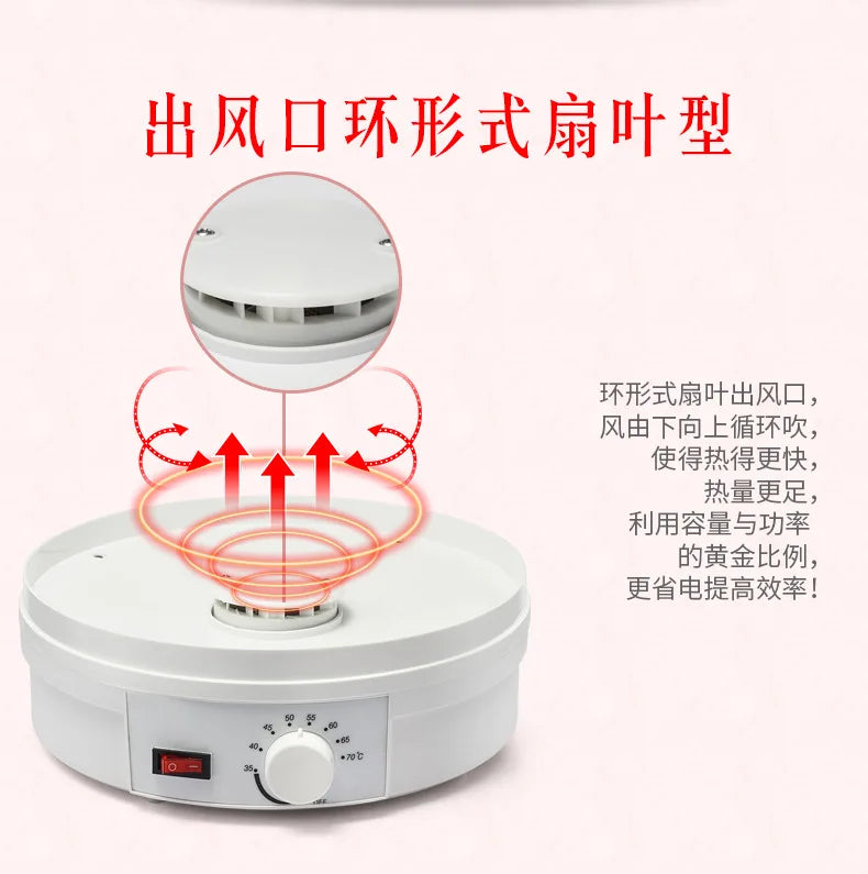 Vegetable dried fruit machine food dehydrator household 110V fruit dryer pet food hot air dryer