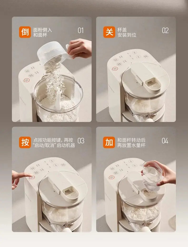 Joyoung M6-m1 Noodle Machine Multi-functional Pasta Maker Household Multi-head Electric Dough Mixer Dumpling Wrapper Machine