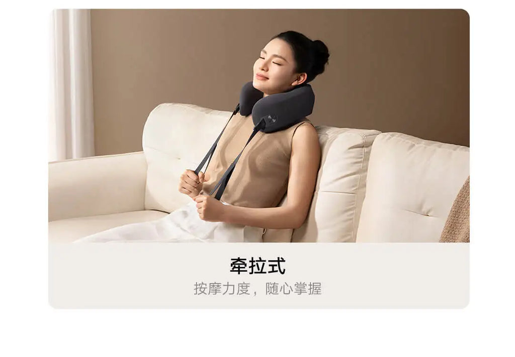 Updated Xiaomi Mijia Smart Neck Pillow Massager Brushless Motor Shoulder Neck Integrated Massage Hot Compress for Mi Home APP
