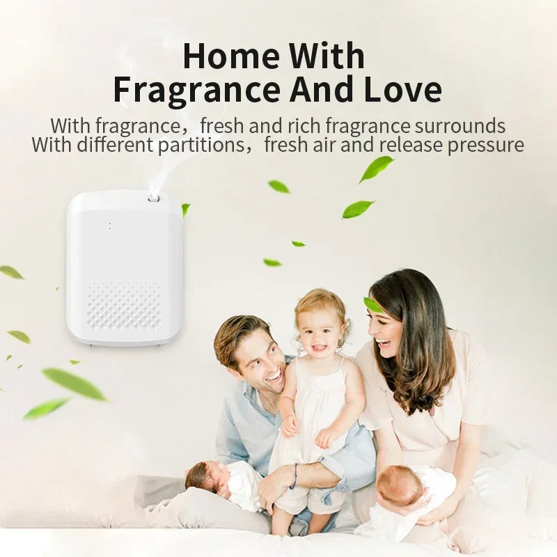 NAMSTE New Electric Aroma Diffuser Bluetooth 1000m³  Diffuser Essentail Oil  Aromatherapy Machine Device Electric Aromatic Oasis