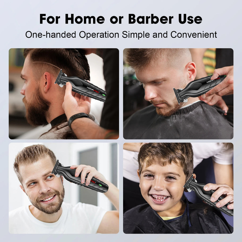 Hiena 212 Professional Hair Cutter Mans Hair Clipper Set Metal Electric Cordless Hair Trimmer for Barber LCD Display Hair Cutt