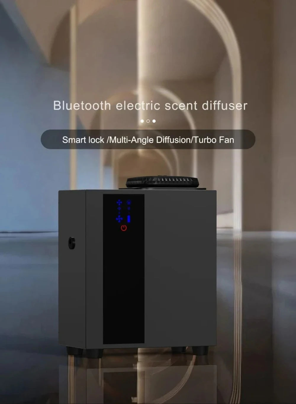 HVAC Professional Aroma Diffuser Electric Smell for Home Wall Mounted Smell Distributor Bluetooth/wifi Room Fragrance Diffuser