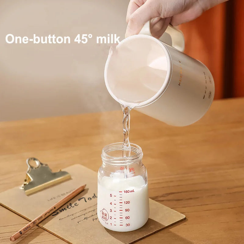 New Small 400ml Electric Kettle Portable 300W Multifunctional Travel Home Stainless Steel Electric Stew Cup Health Pot