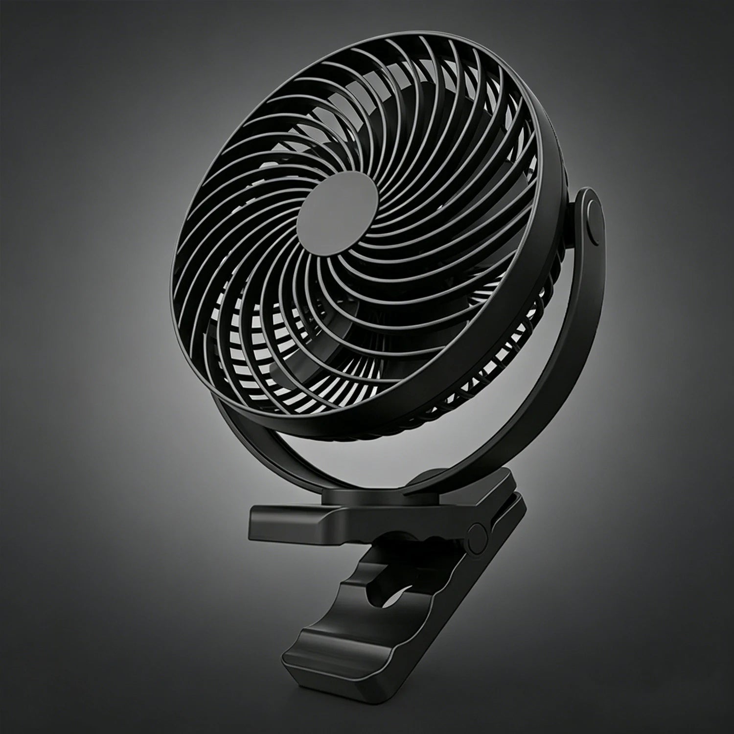 6-Inch Rechargeable Battery Operated Clip on Fan, Air Circulating USB Fan,Portable for Outd Camping Tent Beach or Car