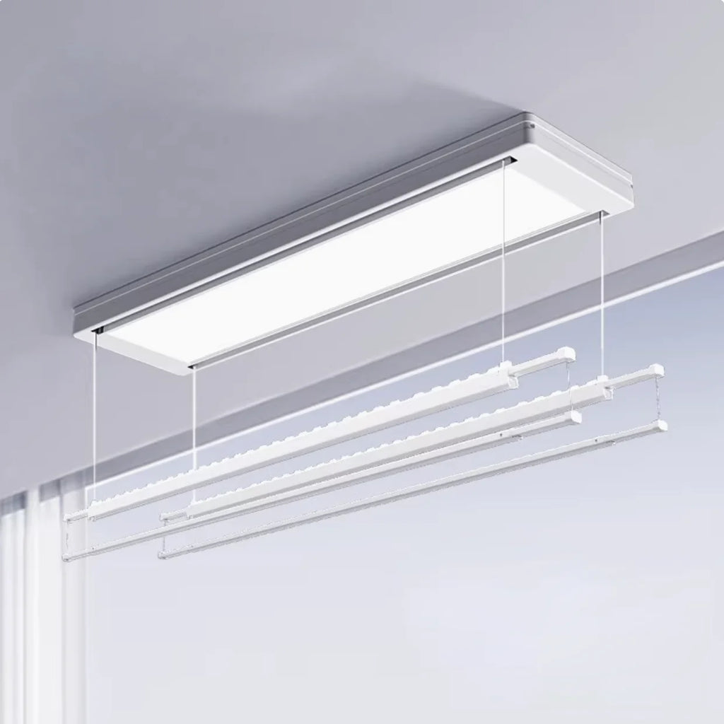 Smart Automatic Ceiling-Mounted Intelligent Lift Electric Laundry Dryer Supply Foldable Clothes Drying Rack for Balcony