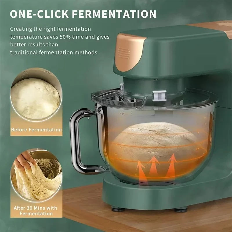Electric Food Mixer Machine 5L-10L SUS304 Bowl Stand with Mixing Bowl & Dough Hook Factory Cust-omization Cust-om Home Kitchen