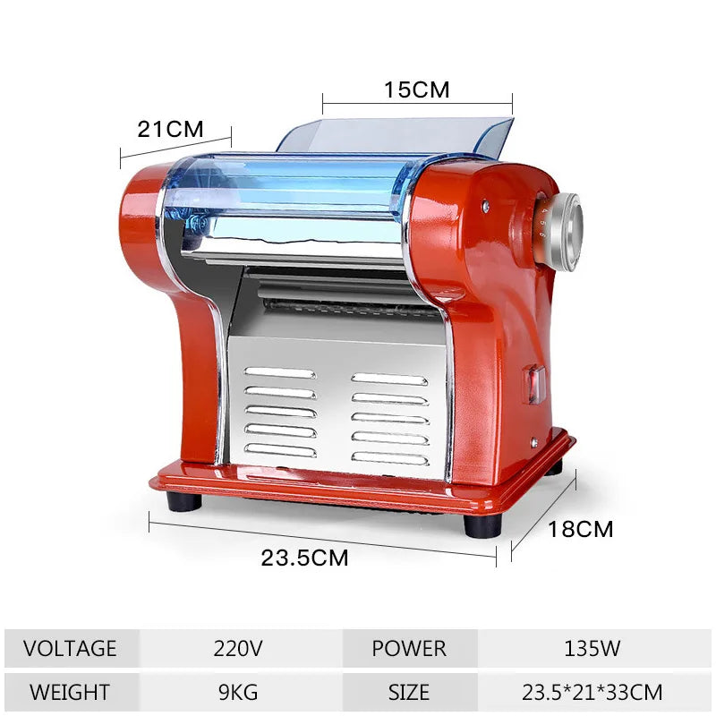 Household Electric Noodles Maker Machine Pasta Machine Dumpling Dough Mixer Rolling Machine M��quina Para Hacer Pasta