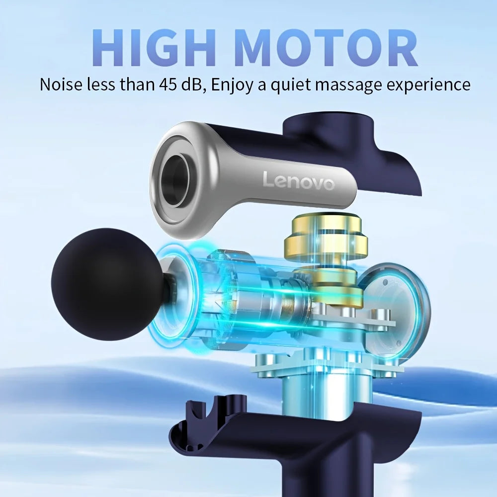 Lenovo brand massage device N3 deep massage, relieve muscle soreness, exercise and relax, LED touch screen design, portable, mul