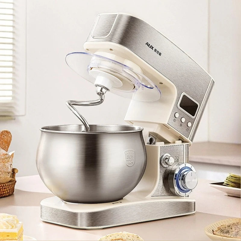 Multifunctional Household Stand Mixer Small Dough Kneading Machine DC Motor Anti-Black Powder Automatic Food Processor