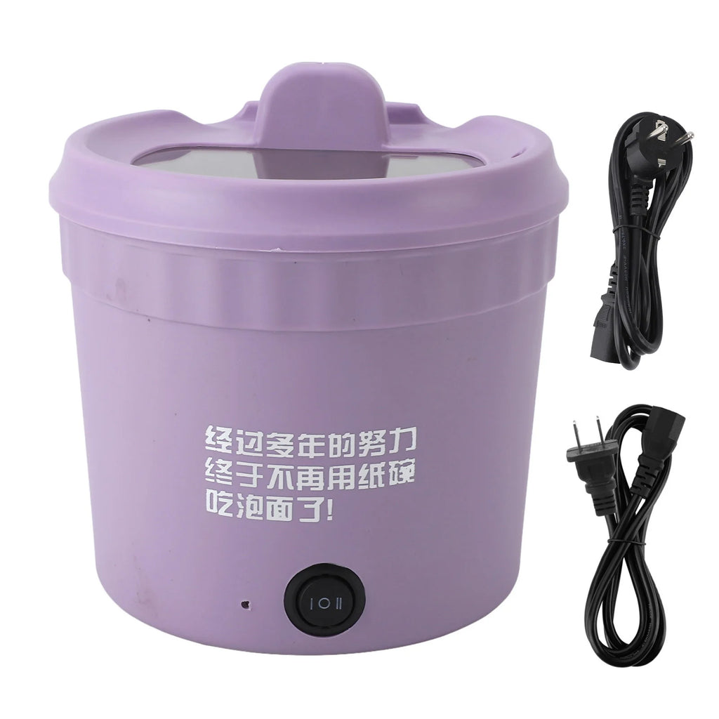 Electric Noodle Cooker Portable Multifunctional Easy Cleaning Small Electric Pot Stick Proof 1.2L for  for Cooking Pasta