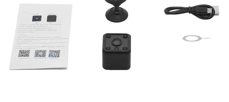 X6 Mini IP Camera WiFi Sports Camera HD 1080P Wireless Security Surveillance Built-in Battery Night Vision Smart Home Micro Cam