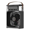 Lenovo Portable Air Conditioner Fan Mini USB Air Cooler Humidifier Water Mist Spray LED Night Light Desktop Cooling Fan