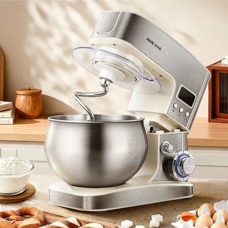 Multifunctional Household Stand Mixer Small Dough Kneading Machine DC Motor Anti-Black Powder Automatic Food Processor