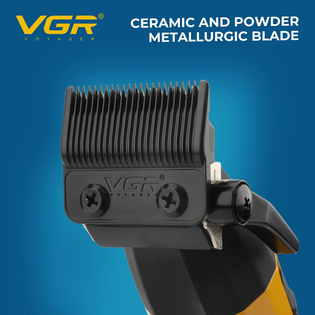 VGR Hair Clippers Professional Hair Trimmer Barber Clippers 9000 RPM Hair Cutting Machine Adjustable Trimmer for Men V-285 V-003