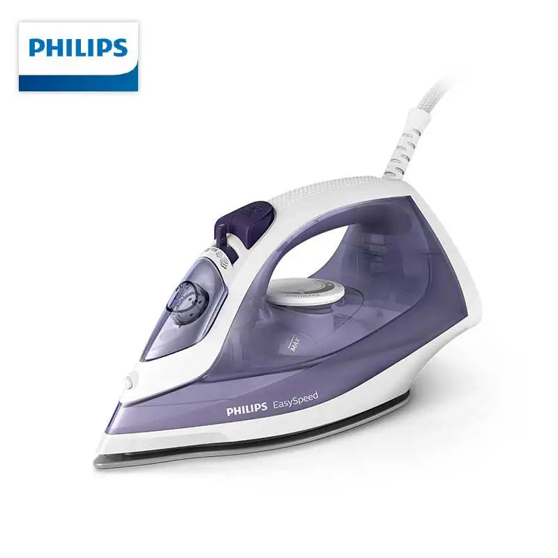 Philips Steam Iron GC1752/38 1700W Ceramic Soleplate Anti-Drip 4 Steam Setting Dry Steam Iron for Home Clothes Ironing Daily Use