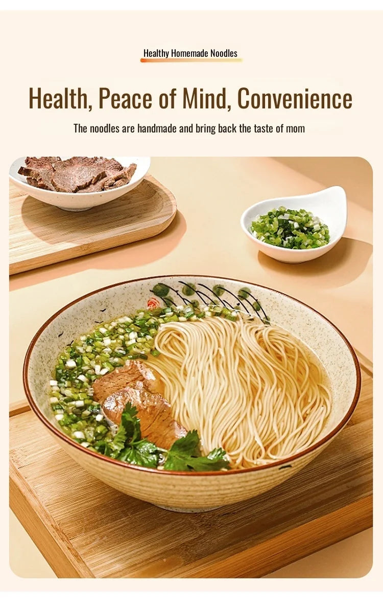 Electric Cordless Noodle Maker Handheld Portable Noodle Press Home Appliances Outdoor Kitchen Home Breakfast Smart Maker