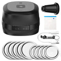 Electric Mason Jar Vacuum Sealer 60KPa for Canning Jars Cordless Vacuum Sealing Machine for Food Storage or Fermentation