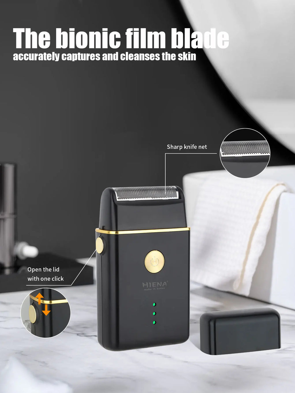 Hiena 212 Professional Hair Cutter Mans Hair Clipper Set Metal Electric Cordless Hair Trimmer for Barber LCD Display Hair Cutt