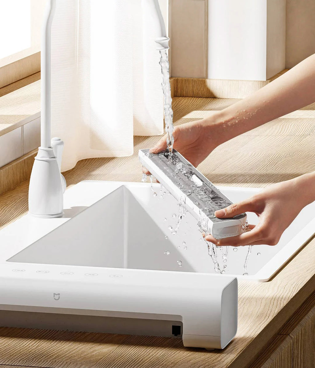 MIJIA Vacuum Sealer Machine,70Kpa Food Vacuum Sealer Machine Preservation Dry/Moist Modes,220V With Free 10pcs Vacuum Bag
