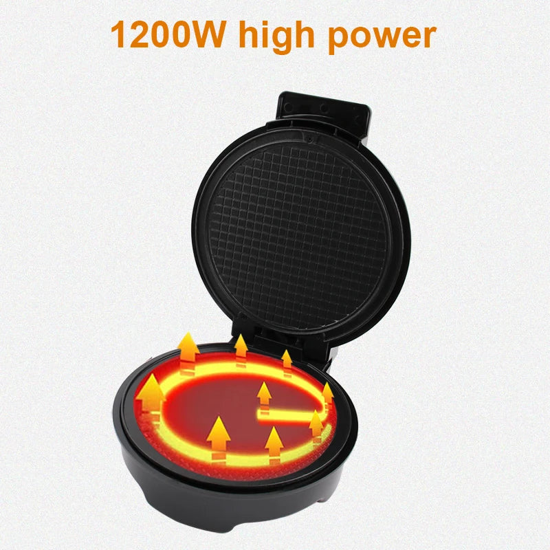 Electric Crispy Egg Roll Maker Ice Cream Cone Machine Omelet Sandwich Iron Mold Crepe Baking Pan Waffle Pancake Pie Frying Grill