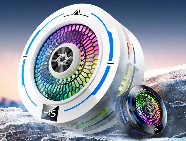 Phone Cooler Fan Gaming Portable Phone Cooling Fan for Mobile Phone Cooler Magnetic Cell Phone Cooler for Phone Cooler Gaming