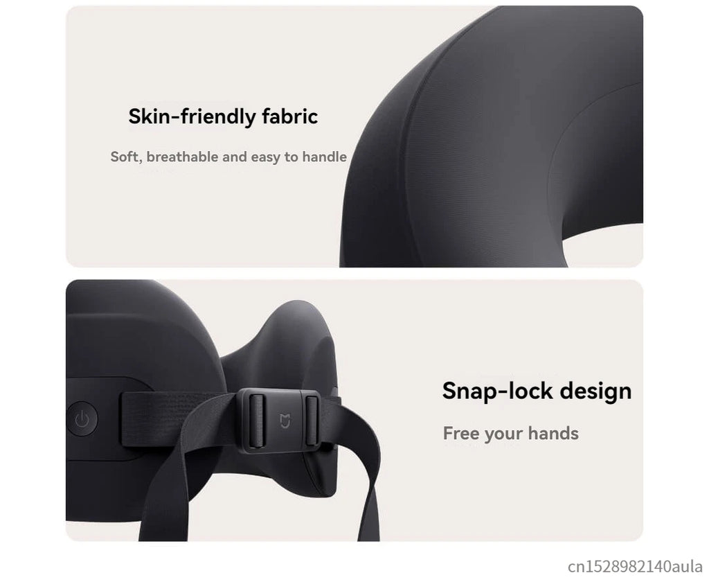 Updated Xiaomi Mijia Smart Neck Pillow Massager Brushless Motor Shoulder Neck Integrated Massage Hot Compress for Mi Home APP