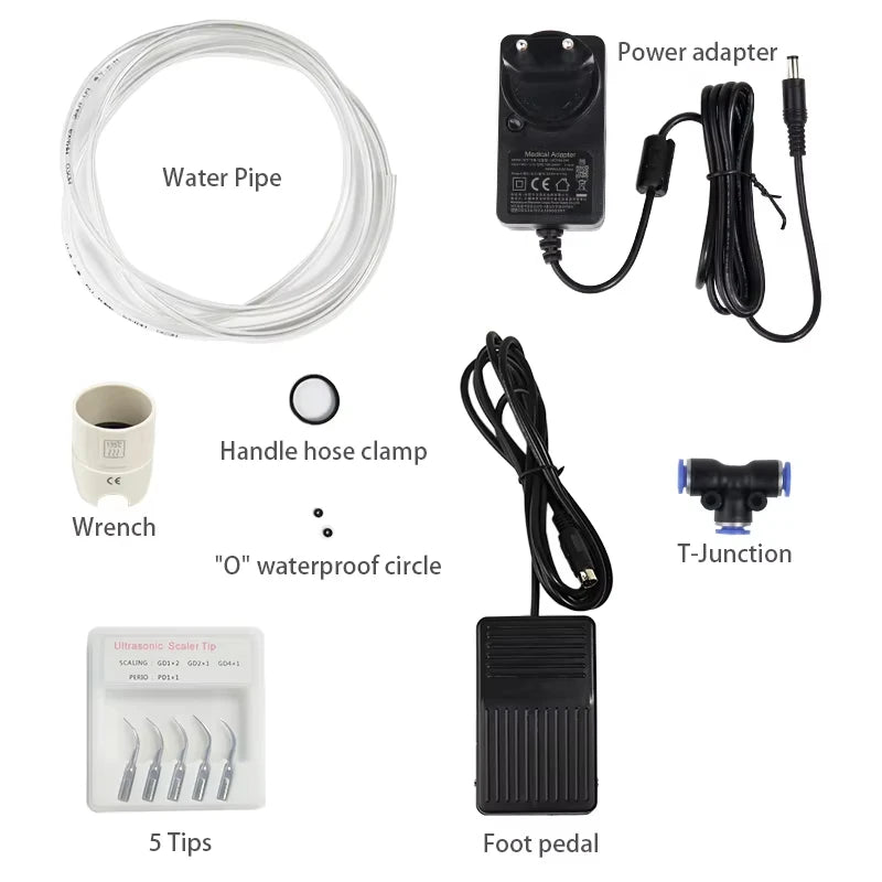VVDental Ultrasonic Scaler Dental Professional Whitening Teeth Cleaning Remove Tartar Stains Equipment Scaling Periodontics Tool