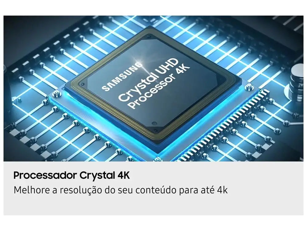 Smart TV 43 Samsung 4K UHD Crystal UHD UN43U8600FGXZD Tizen Bixby 3 HDMI
