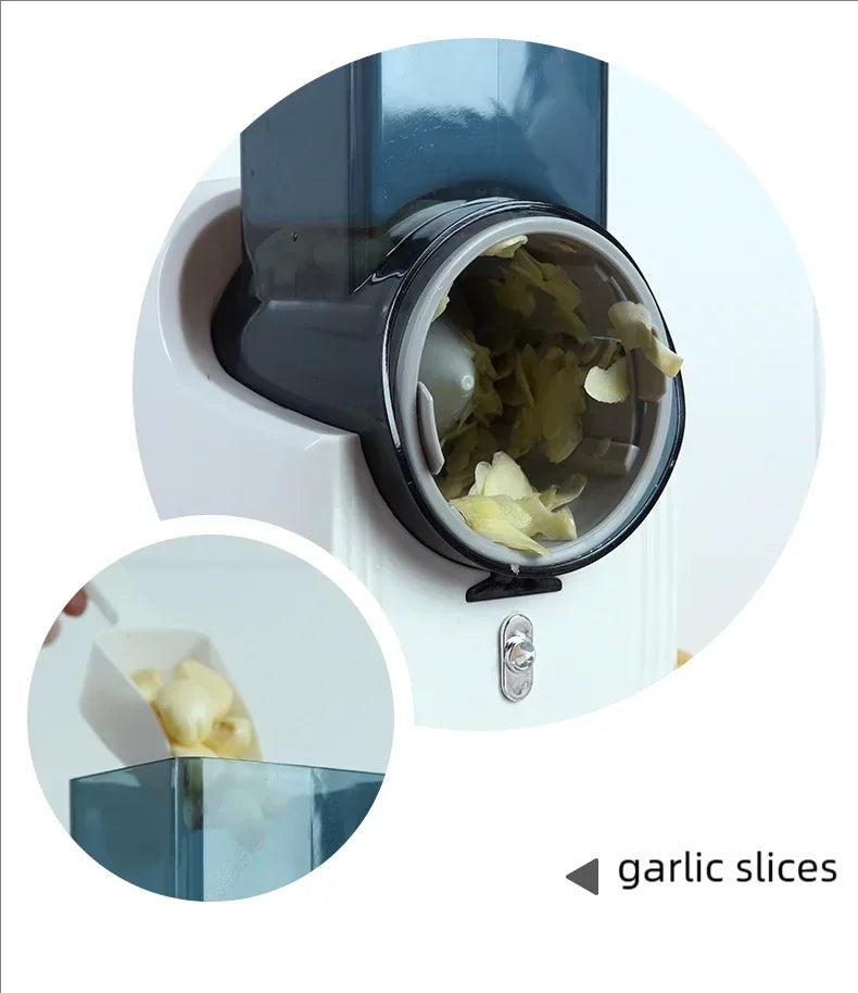 New Multi-function Vegetable Slicing Machine Household Kitchen Electric Vegetable Cutter Vegetable Slicer Shredder Automatic