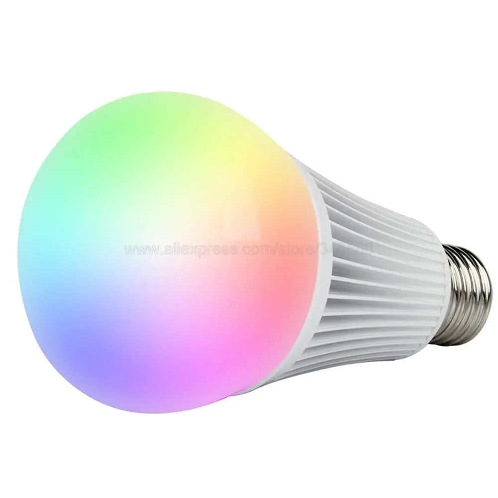 MiBoxer 9W E27 RGB+CCT Smart WiFi LED Light Bulb FUT012 AC110V 220V 2.4G 4-Zone Remote Smartphone APP Alexa Google Voice Control