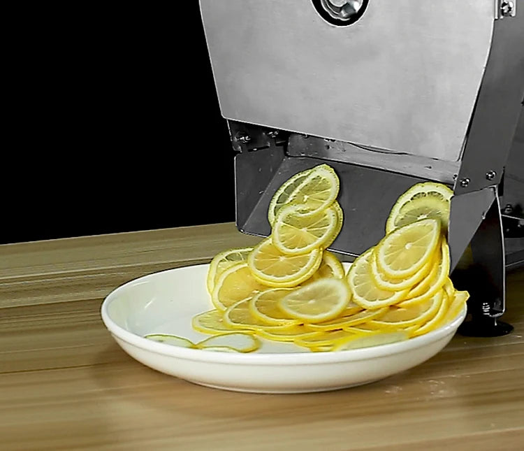 Fruit and vegetable cutter electric manual slicer potato slicer household lemon fruit slicer kitchen artifact