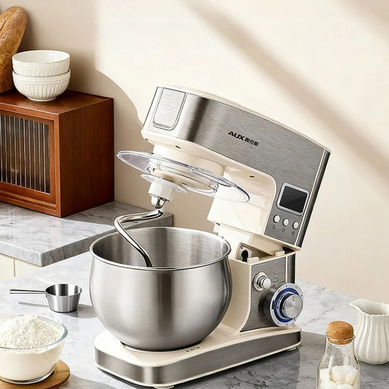 Multifunctional Household Stand Mixer Small Dough Kneading Machine DC Motor Anti-Black Powder Automatic Food Processor