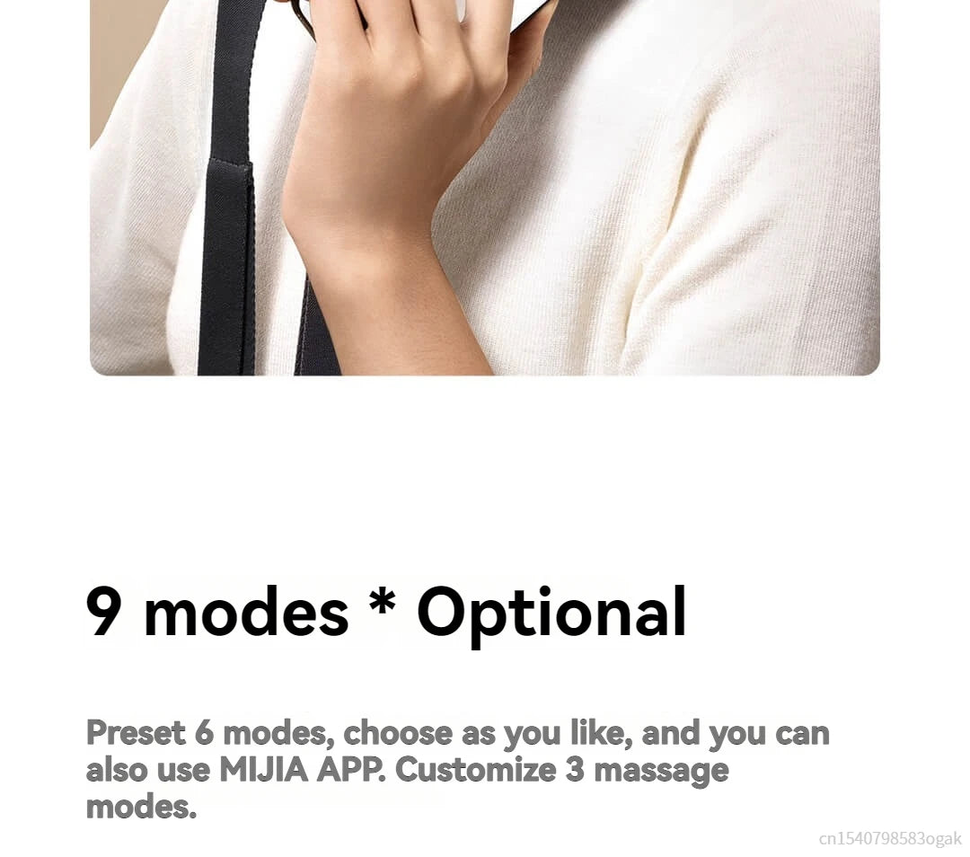 Updated Xiaomi Mijia Smart Neck Pillow Massager Brushless Motor Shoulder Neck Integrated Massage Hot Compress for Mi Home APP