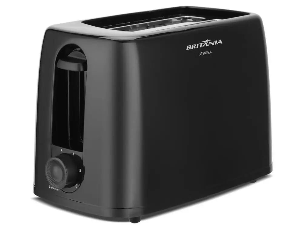 Black Britannia Toaster 2 Slice 6 Levels of Toasting BTR05A Reference-220V