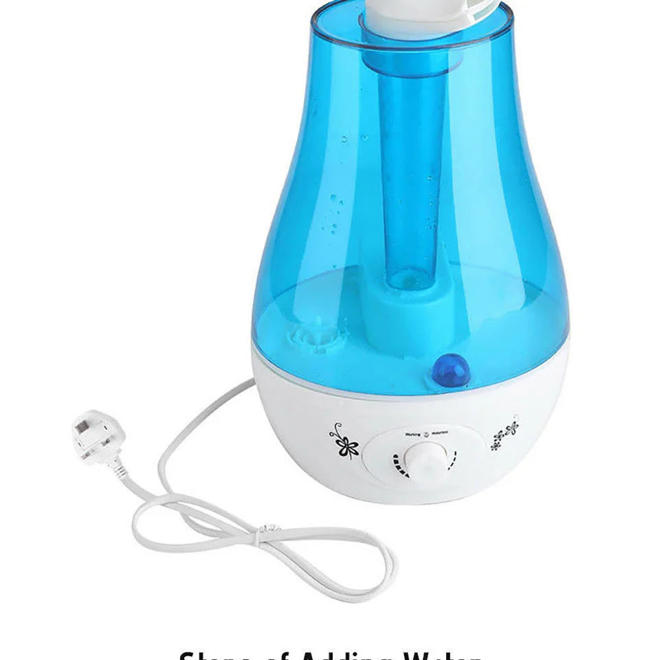 3000ML Ultrasonic Air Humidifier Double Sprayers Fog Mist Maker Essential Oil Diffuser 7 Color LED Aroma Diffusor Aromatherapy