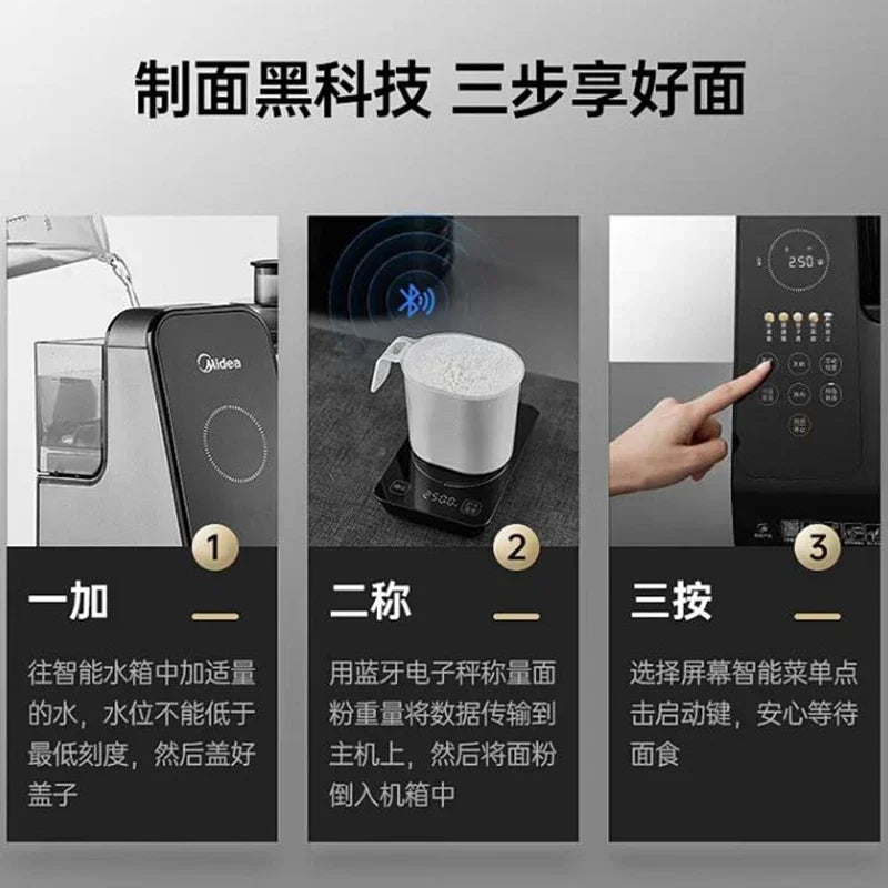 fully automatic noodle machine home intelligent noodle pressing vertical outlet multiple die heads automatic pasta maker