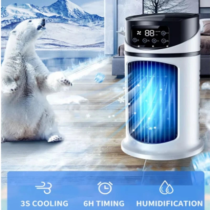 Portable Mini Conditioner Water Cooling Fan Water Cooling Conditioning air Cooler for Office Home Air Conditioner