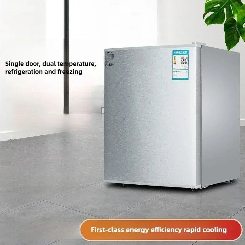 Mini Refrigerator for Office Bar Rental Room Dormitory Refrigerator Freezer Dual-use Home Energy Saving Electric Refrigerator