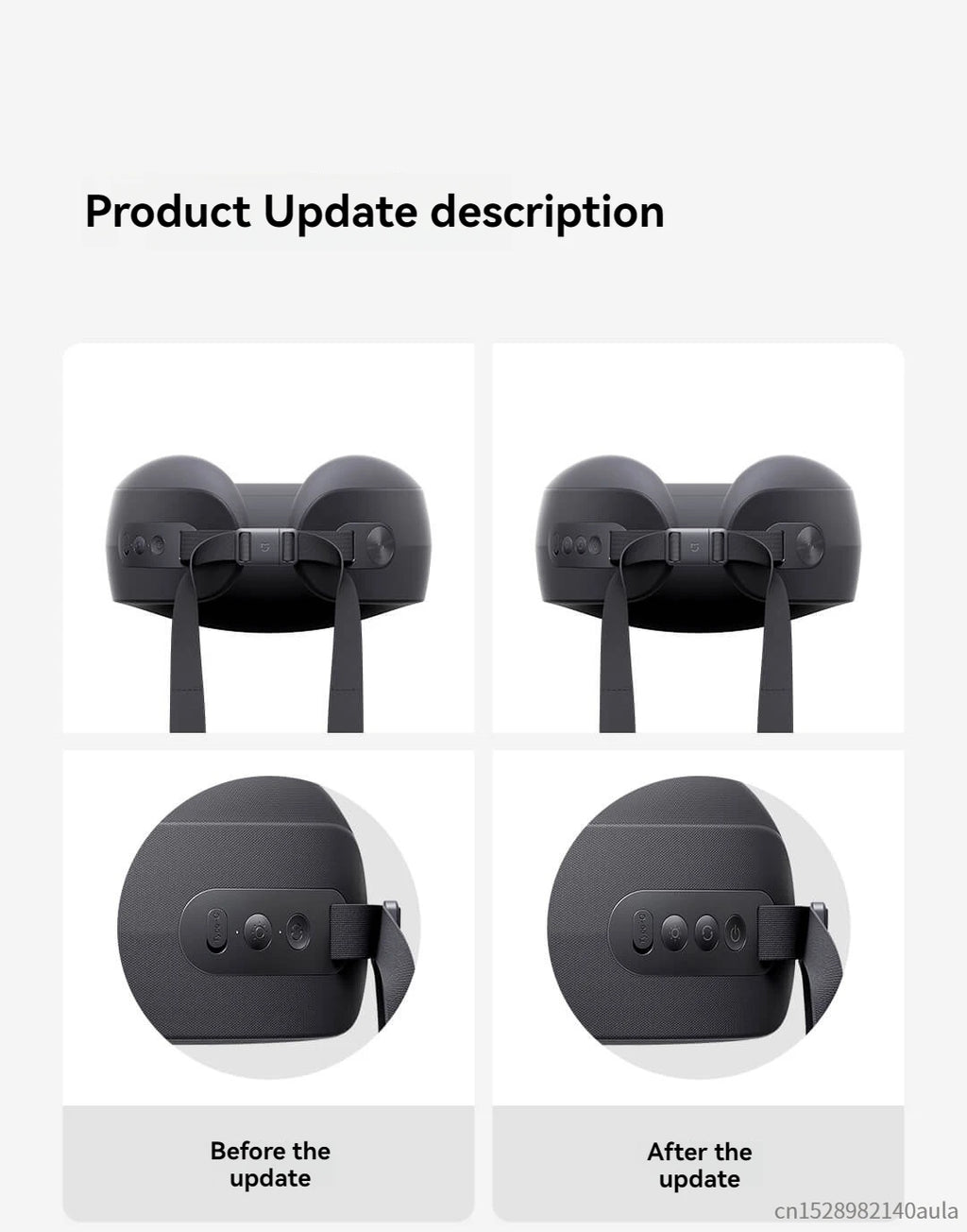 Updated Xiaomi Mijia Smart Neck Pillow Massager Brushless Motor Shoulder Neck Integrated Massage Hot Compress for Mi Home APP
