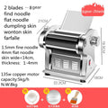 Electric Noodle Making Machine Stainless Steel Pasta Maker Cutting Slicer Noodle Pressing Machine Dough Cutter
