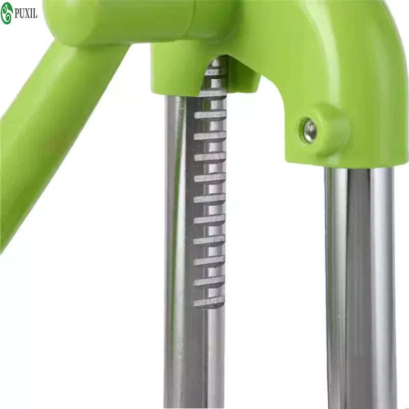 Stainless steel manual juicer, suitable for orange juice, lemon, pomegranate, and hand pressed juice extractors, an easy to clea