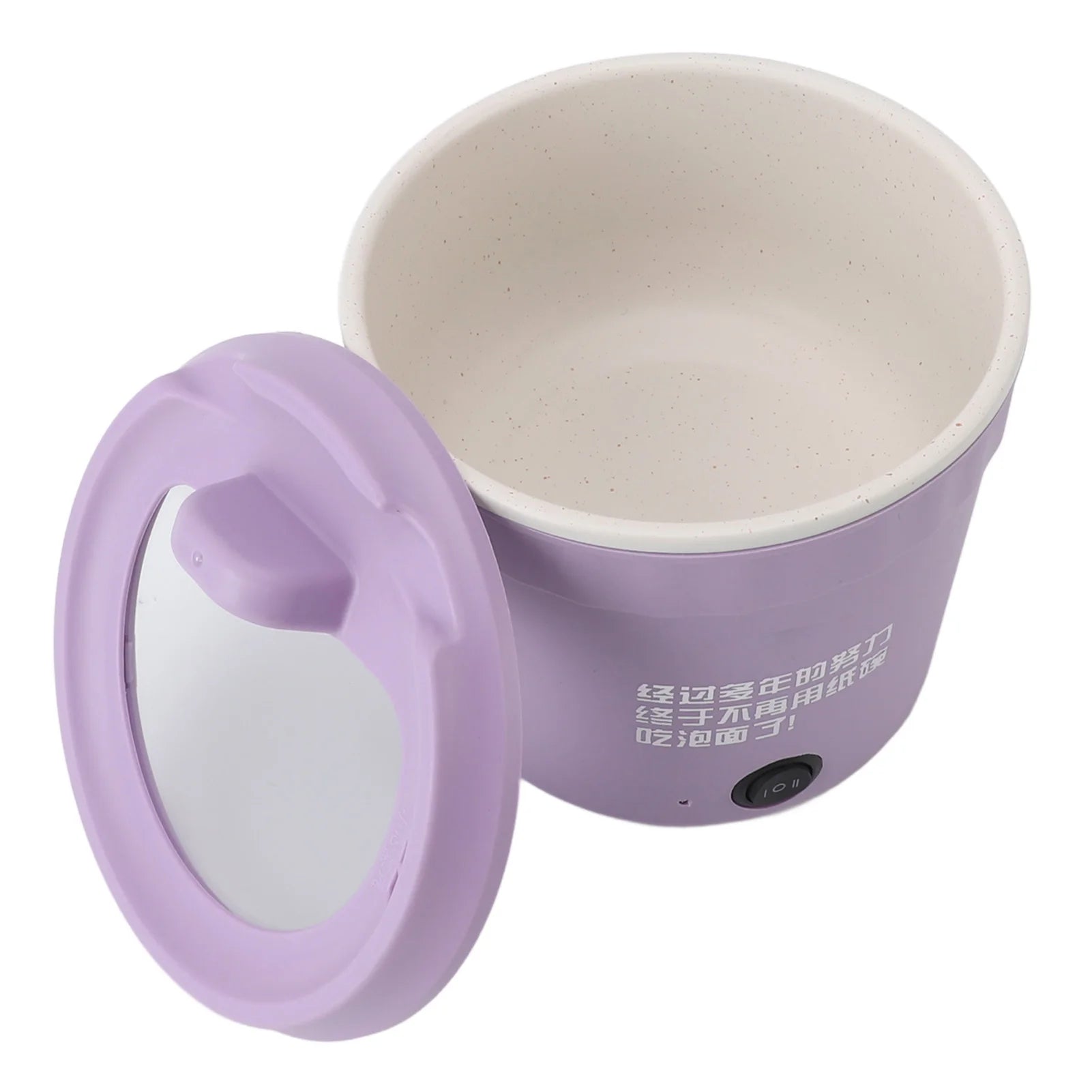 Electric Noodle Cooker Portable Multifunctional Easy Cleaning Small Electric Pot Stick Proof 1.2L for  for Cooking Pasta